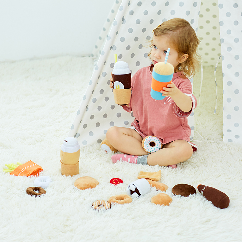 Donuts & Coffee Plush Toys