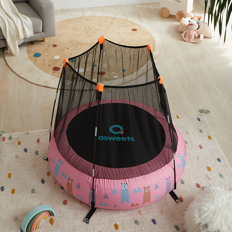 Inflatable Trampoline-Pink
